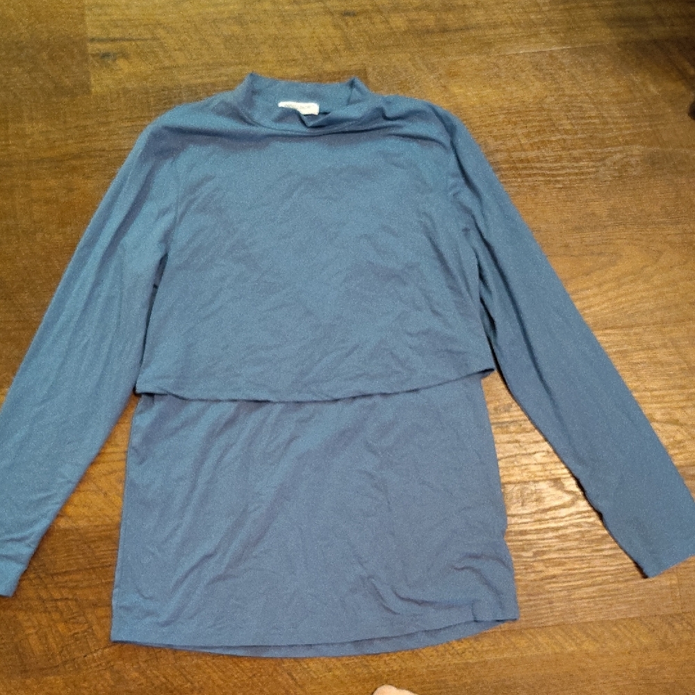 3 Long Sleeved Crew Neck Nursing Tops